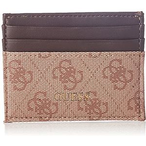 Guess Heren tepel Billfold W/C reisaccessoires portemonnee, bruin