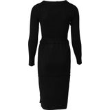 Guess - Everly Wrap Dress - Dames Jurk - Zwart - Wikkeljurk