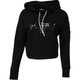 Guess - Hoodie - Zwart - Scuba Stof - Met Logo