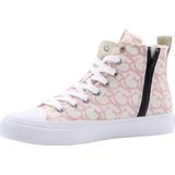 GUESS Ederla - Dames Sneakers - Roze - Canvas - Hoge Sneaker