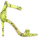 GUESS Kahlua2 Sandalen - Geel - Leer, Rubber - Klittenbandsluiting