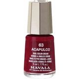 Mavala - 63 Acapulco - Nagellak - Donkerrood - 5 ml