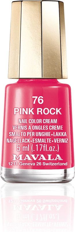 Nagelversiering - 76-Pink Rock - Nagellak - 5 ml