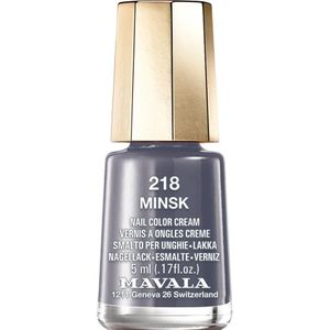 Mavala - 218 Mink - Nagellak - Donkergrijs met Paarse Ondertoon
