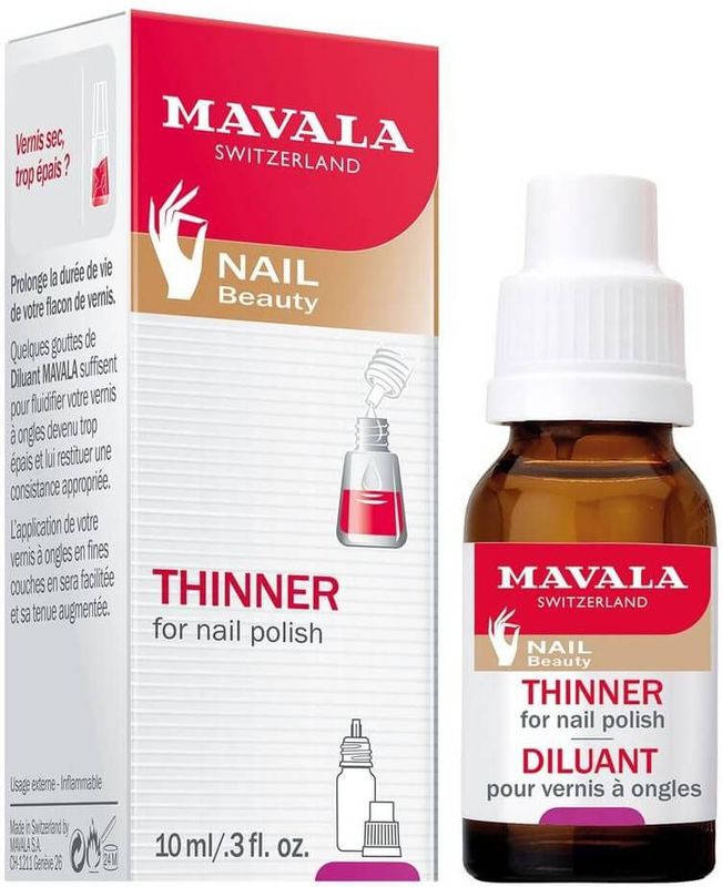 Mavala - Thinner - Nagellakremover - Kleurloos - 10 ml