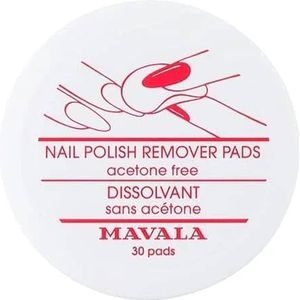 Mavala nagellakverwijderingspads, 30 stuks