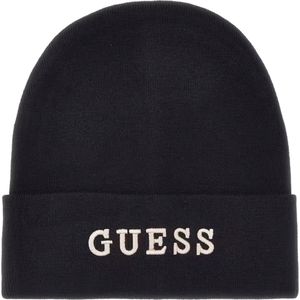 Guess, Beanies Zwart, Dames, Maat:L