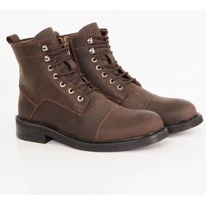 Guess Europe SAGL Arco Lace Up Sneakers voor heren, bruin, 41 EU, Bruin, 41 EU