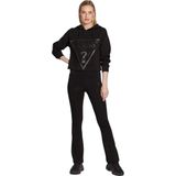 Guess Active - Printed Hooded Sweatshirt - Zwart - Met Ronde Hals