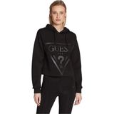 Guess Active - Printed Hooded Sweatshirt - Zwart - Met Ronde Hals