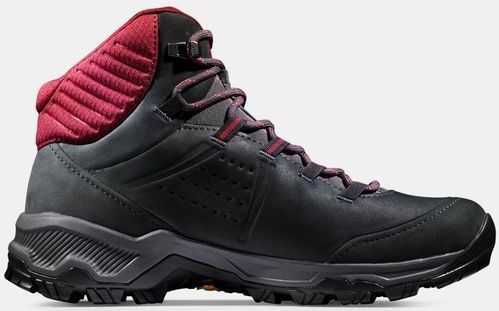 Mammut Nova Iv Mid GTX Hardloopschoenen voor dames, bloed rood zwart