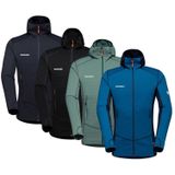 Mammut Tussenlaag Jas Heren - Lichte Rekbare Stof - 2 Zakken met Ritssluiting