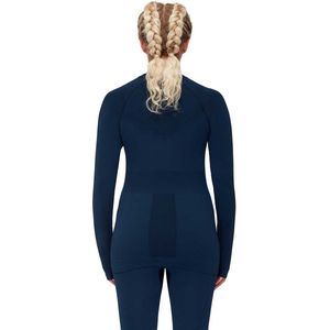 Mammut - Trift Longsleeve - Dames - Zwart - Merinowol en Polyamide