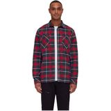 Alvra - Overhemd - Groen - Katoen en Kapok - Regular Fit