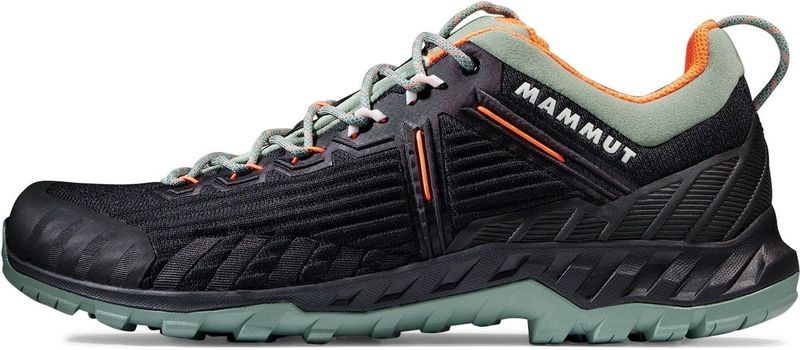 Mammut - Alnasca Knit III Low - Approachschoenen - Zwart - Vibramzool