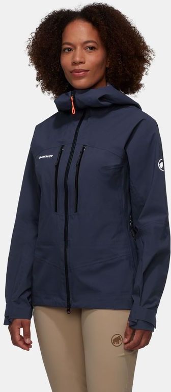 Mammut - Crater HS Hooded Jacket - Hardshell Jas - Blauw