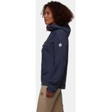 Mammut Taiss HS Hooded 3L Jacke W Damen Wanderjacke (Dunkelblau L Größe) Regenjacken
