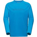 Mammut - Aenergy Fl Zip - T-shirt - Blauw - Lange Mouwen