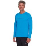 Mammut - Aenergy Fl Zip - T-shirt - Blauw - Lange Mouwen