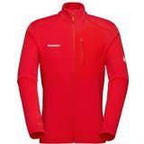 Mammut - Taiss Light - Jas - Zwart - 4-weg Stretch Fleece, Ademend, Sneldrogend