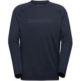 Mammut - Aenergy Fl Zip - T-shirt - Blauw - Lange Mouwen
