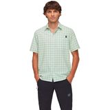 Mammut Lenni Longsleeve Shirt Overhemd (Heren |wit/grijs)