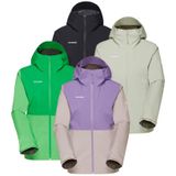 Mammut - Linard Light HS Hooded Jacket - Hardshell - Groen - Gerecycled Polyester