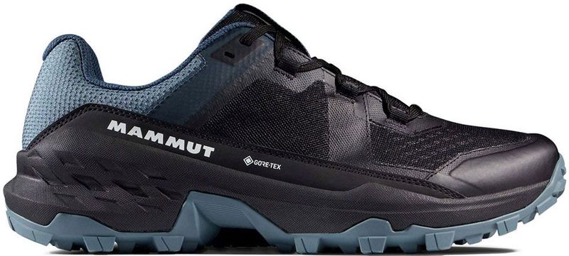 Girun - II Low GTX - Herenschoenen - Zwart staal - Voorgevormde tong 3D-traagschuim