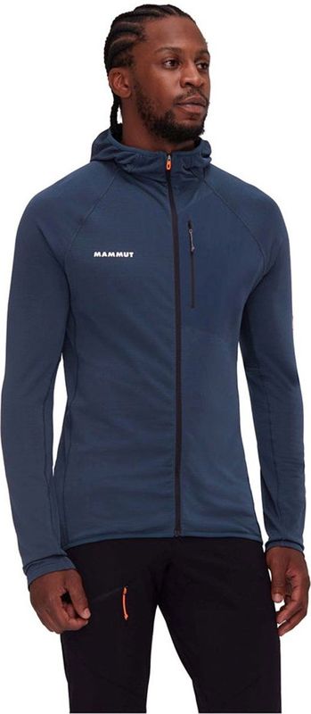 Mammut Aenergy Light ML Hooded Jacket Fleecevest (Heren |blauw)