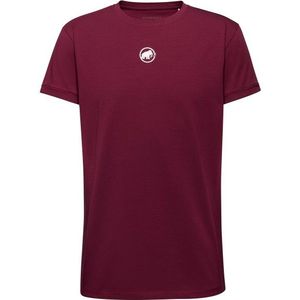Mammut - T-shirts - Mammut Seon T-Shirt Men Original Vin voor Heren - Maat S - Bordeauxrood