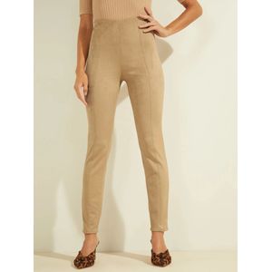 Guess - Maya - Leggings - Beige - Suede - Elastische Tailleband