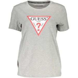 Grijze katoenen tops en T-shirt