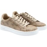 Guess - Dames Sneakers - Beige - Polyurethaan