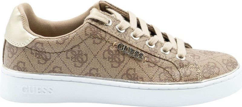 Guess - Dames Sneakers - Beige - Polyurethaan