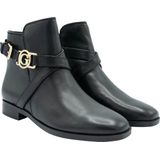 Guess - Floriza - Enkellaarsjes - Zwart - Leer