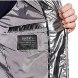 Guess - M1Bl 25 - Winterjas - Grijs - Klassieke Zilveren Herenjas