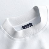 T-shirt - Effen - Jersey - Slanke Pasvorm - Kwartmouw