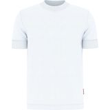 T-shirt - Effen - Jersey - Slanke Pasvorm - Kwartmouw