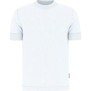 T-shirt - Effen - Jersey - Slanke Pasvorm - Kwartmouw