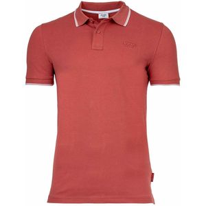 Joop Jeans - Agnello - Poloshirt - Open Red - Met Strepen