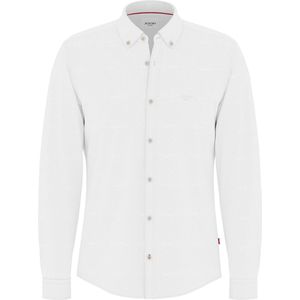 Joop Jeans - Haven3-W - Overhemd - Wit - Met Lange Mouwen - Button-Downkraag
