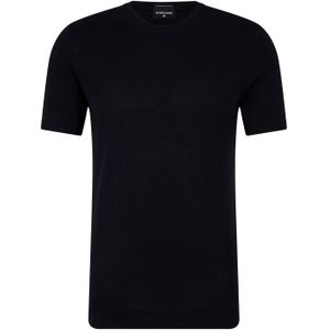 Strellson Trui blauw (Maat: XL) - Effen - Halslijn: Ronde hals,