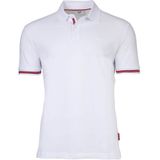 Poloshirt - Katoen - Kwartmouw - Normale Pasvorm - Gevoerde Rand