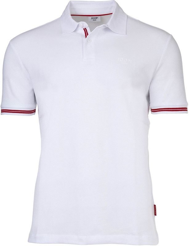 Poloshirt - Katoen - Kwartmouw - Normale Pasvorm - Gevoerde Rand