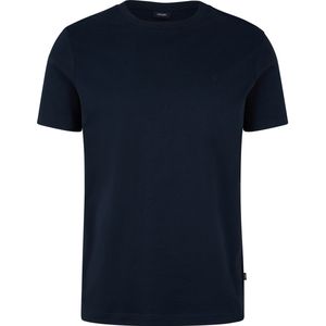 Joop! - Heren T-shirt - Donkerblauw - 100% Biologisch Katoen - Logo Borduurwerk