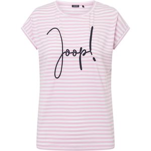 JOOP! - Shirt 'Teri' - Rosa - Normale Pasvorm - Kwartmouw