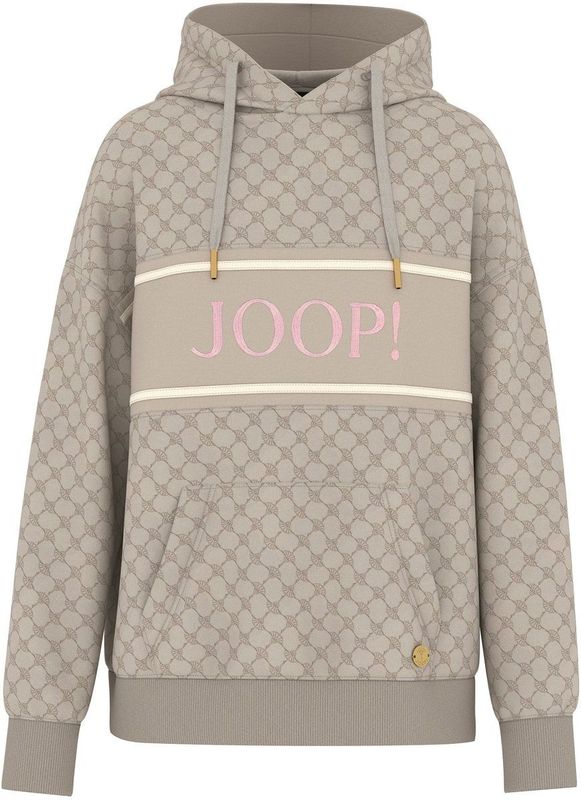 JOOP! - Sweatshirt 'Tomy' - Cappuccino - Capuchon - Lange Mouw