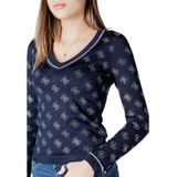Guess - Truien - Dames - Blauw - Gebreid - V-hals