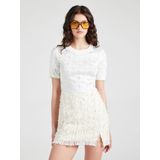 Gebreide Trui - Lichtblauw - Viscosemix - Ronde Hals