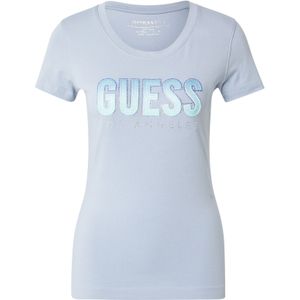 Guess, Dames, Tops, Blauw, Maat: XS Katoen,